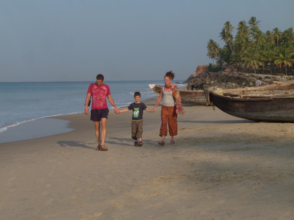 Oceanic Beach Residency Варкала Экстерьер фото