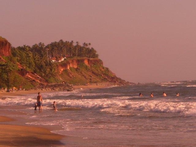 Oceanic Beach Residency Варкала Экстерьер фото